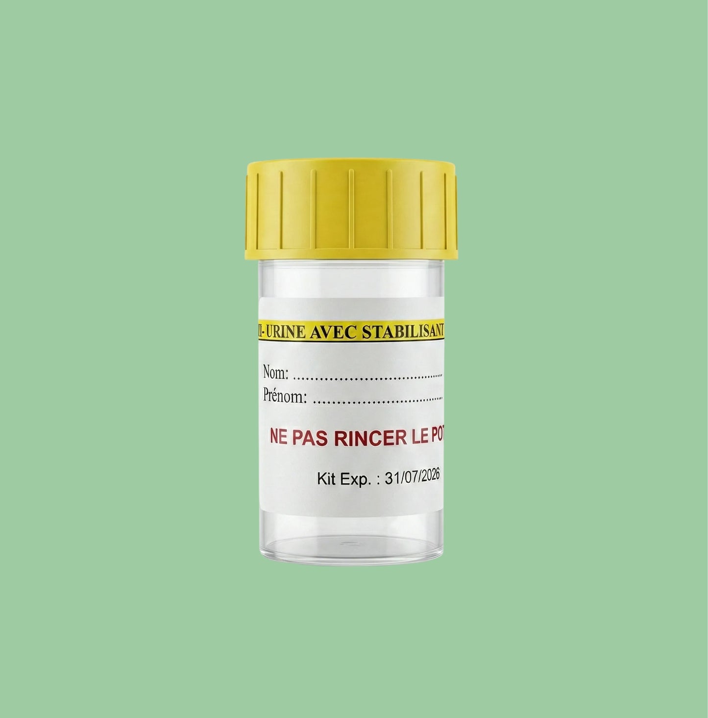 Analyse des métabolites du Candida